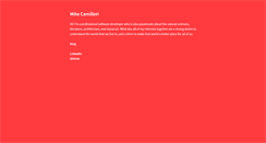 Desktop Screenshot of mikecamilleri.com